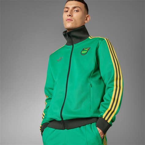 adidas track top jacke grün kaufen|Jamaika Beckenbauer Originals Jacke .